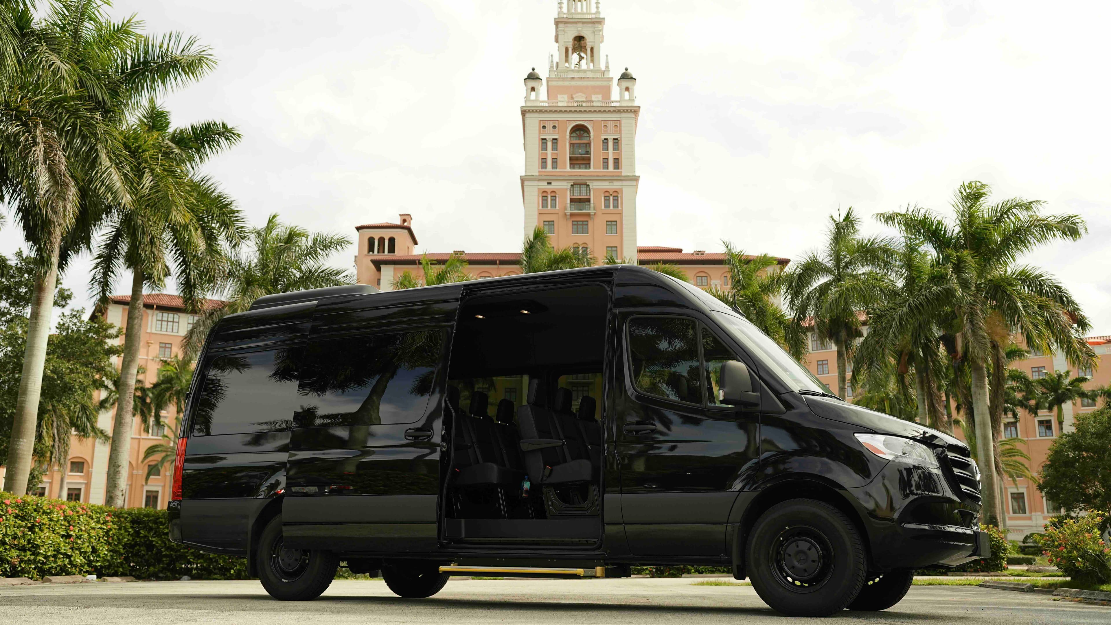 Imperial Ride executive Sprinter — airport and group transportation