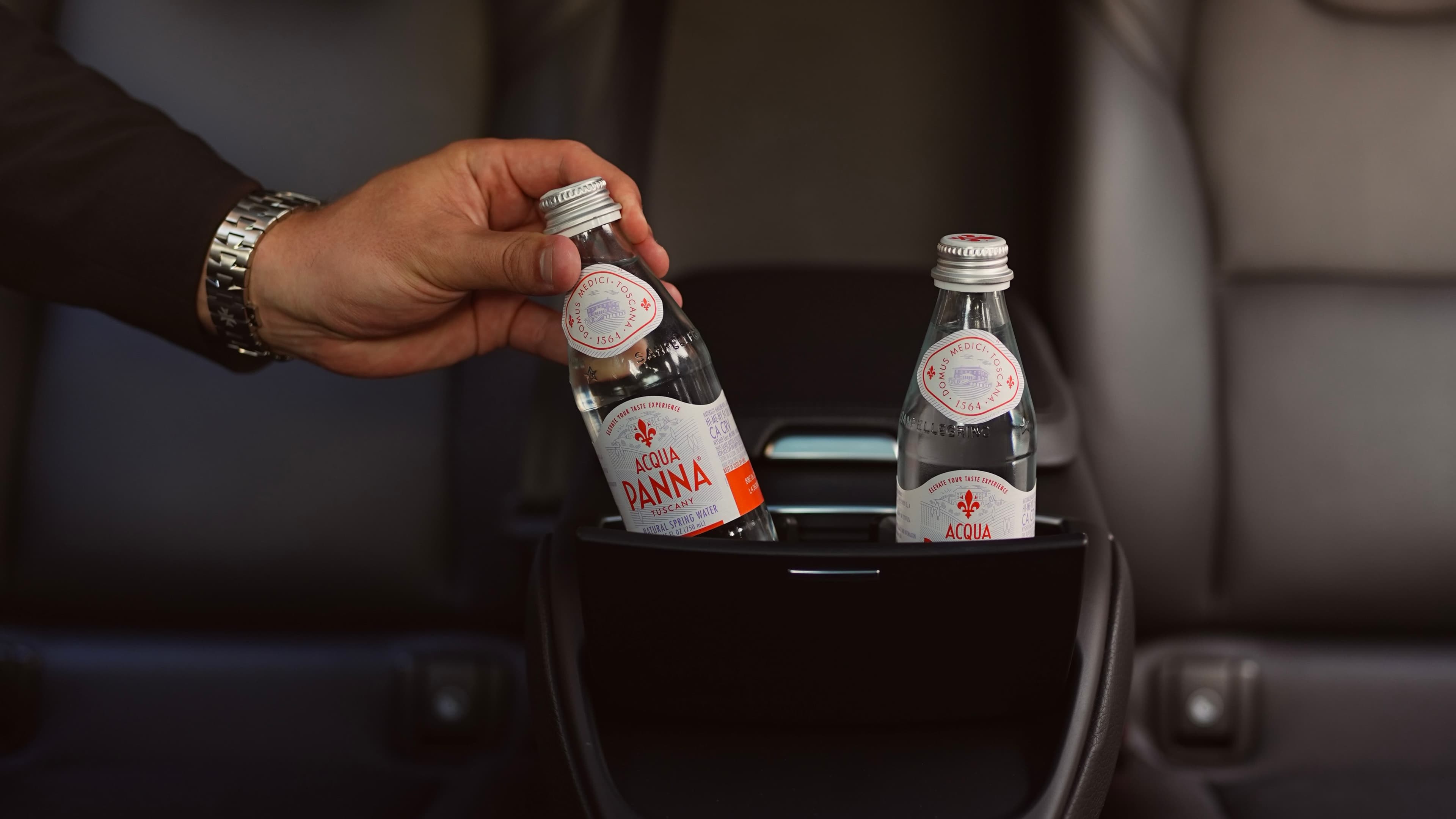 Luxury chauffeur vehicle interior — premium limo service Miami and South Florida transportation