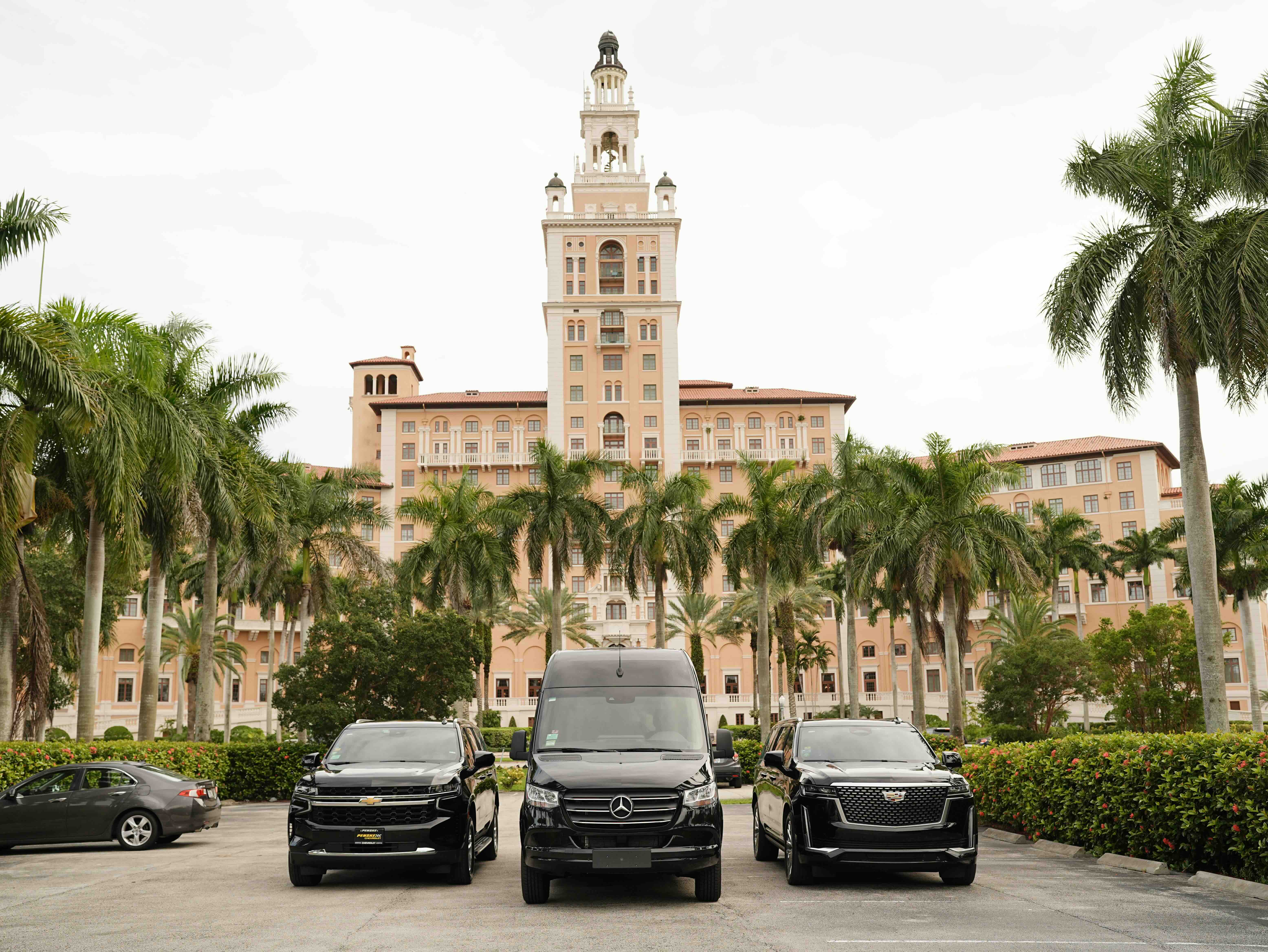Google Ads campaign results for Miami Choice Limo luxury transportation